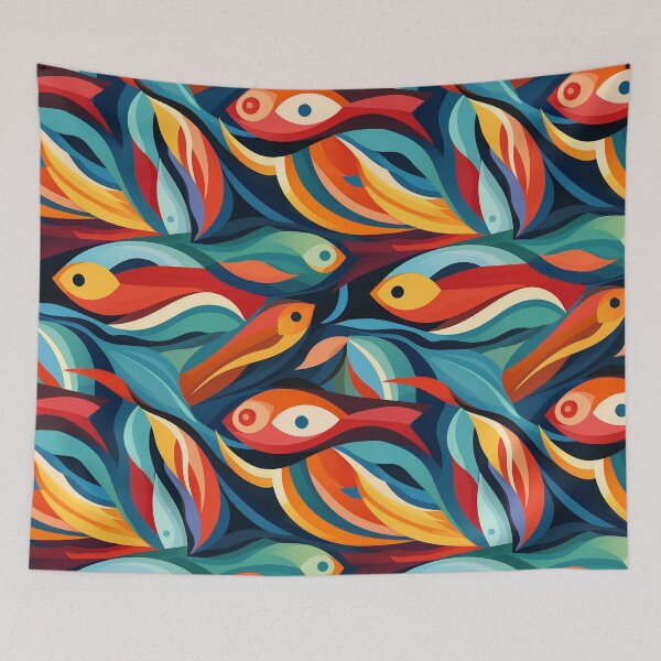 Item preview, Gleaming Deco Fish designed and sold by mittie101.
