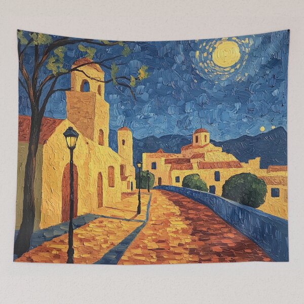 Item preview, Nezahualcoyotl | Post-impressionist painting style designed and sold by ComicsFactory.
