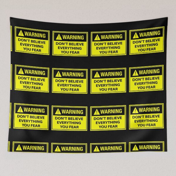 Item preview, Don't Believe Everything You Fear designed and sold by Shunned ExJw.