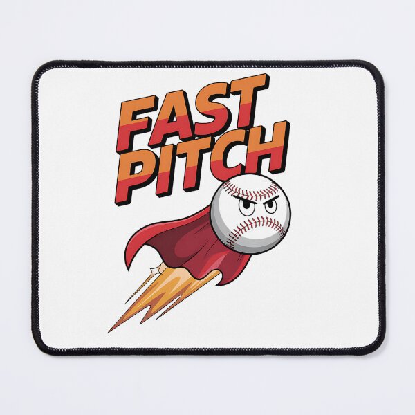 Item preview, Fast Pitch – Superhero Baseball Gift for Father’s Day Fans designed and sold by Taans-Creation.