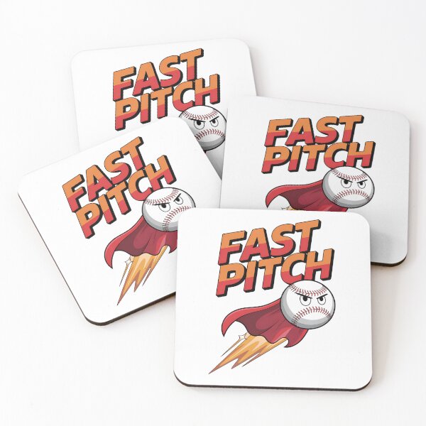 Item preview, Fast Pitch – Superhero Baseball Gift for Father’s Day Fans designed and sold by Taans-Creation.