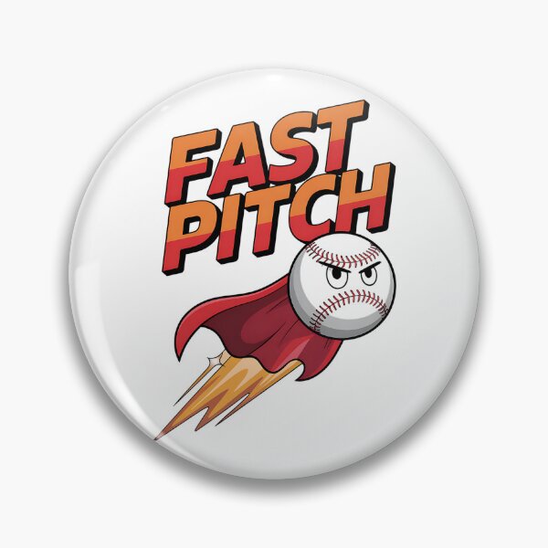 Item preview, Fast Pitch – Superhero Baseball Gift for Father’s Day Fans designed and sold by Taans-Creation.