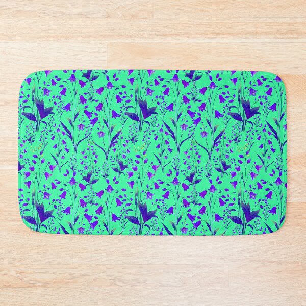 Item preview, Bluebells Purple Green designed and sold by SilverPegasus.