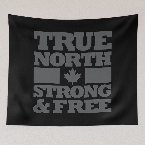 Item preview, True North Strong And Free designed and sold by TheCanadianTee.