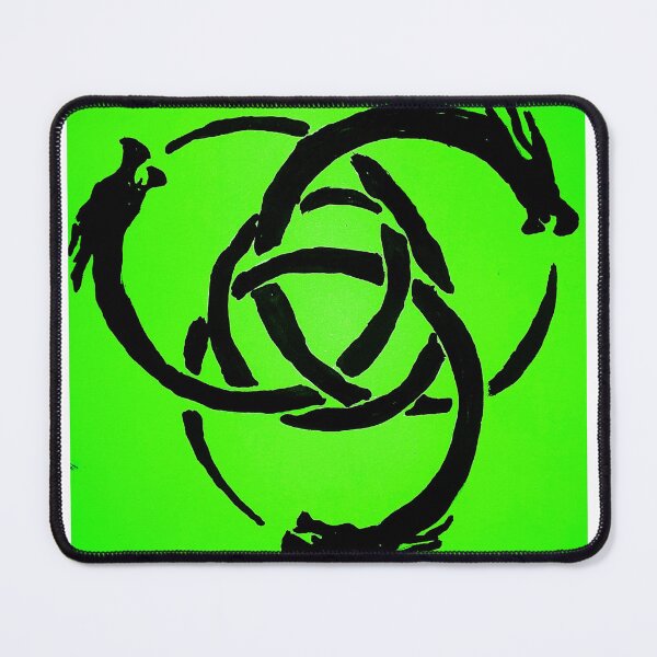 Item preview, Green Dragon Trinity Ouroboros designed and sold by Chad's Fresh Art.