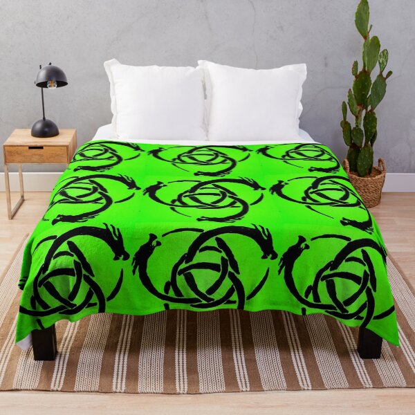 Item preview, Green Dragon Trinity Ouroboros designed and sold by Chad's Fresh Art.