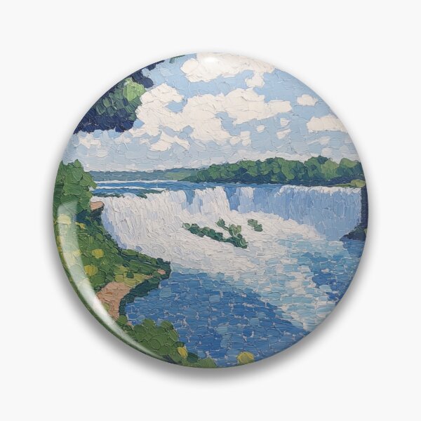 Item preview, Niagara Falls | Post-impressionist painting style designed and sold by ComicsFactory.