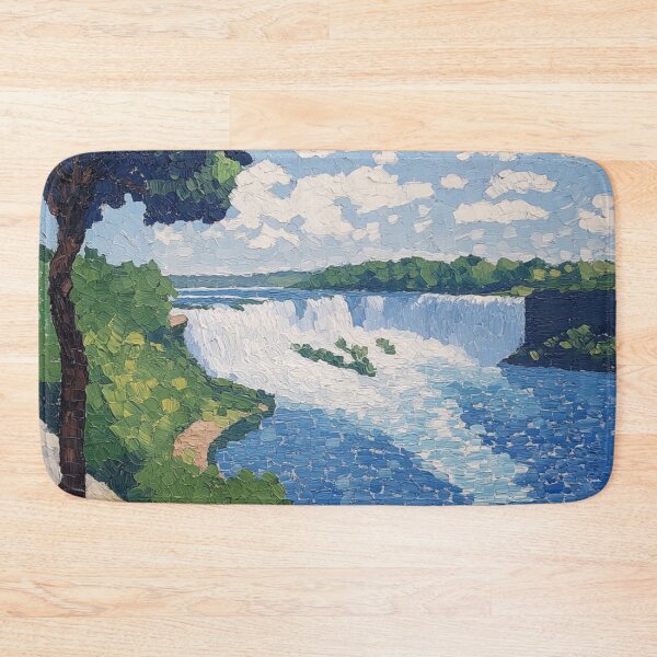 Item preview, Niagara Falls | Post-impressionist painting style designed and sold by ComicsFactory.