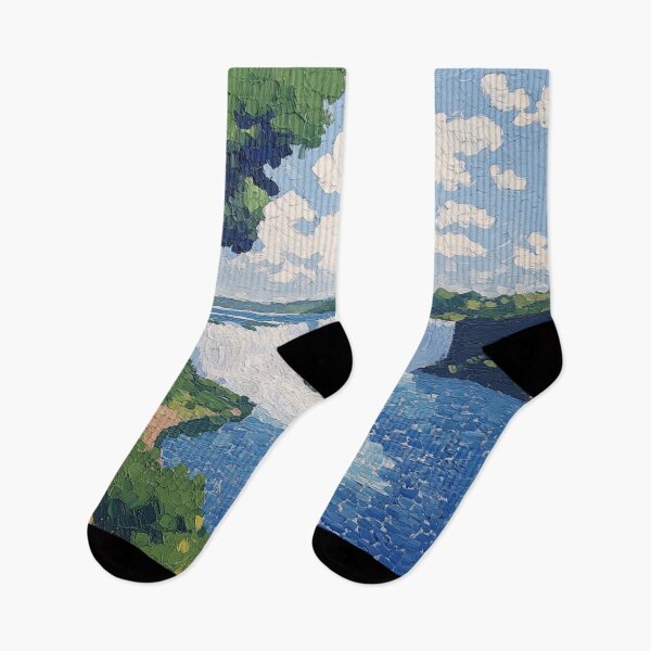 Item preview, Niagara Falls | Post-impressionist painting style designed and sold by ComicsFactory.