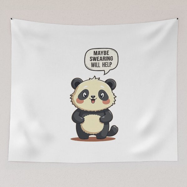 Item preview, Maybe Swearing Will Help 4 designed and sold by lemurdesigns.