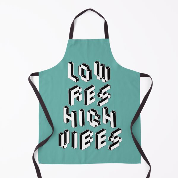 Item preview, LOW RES HIGH VIBES – Isometric Pixel Art 3D Text designed and sold by testvvave.