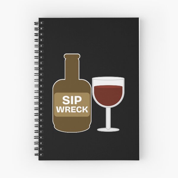 Item preview, Sip Wreck - Funny Wine Pun Drink Lovers designed and sold by Sunserize Designs.