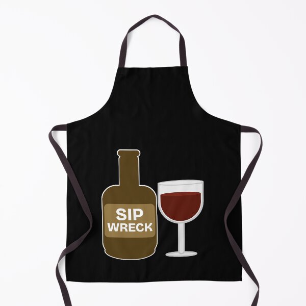 Item preview, Sip Wreck - Funny Wine Pun Drink Lovers designed and sold by Sunserize Designs.
