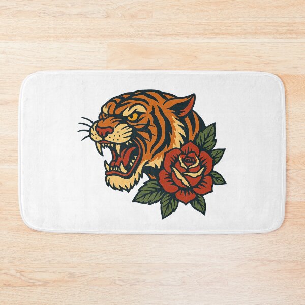 Item preview, Roaring Tiger Rose designed and sold by IllustrifyArts.