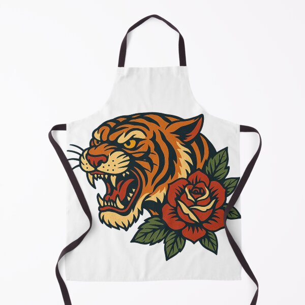 Item preview, Roaring Tiger Rose designed and sold by IllustrifyArts.
