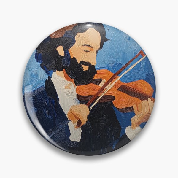 Item preview, Niccolo Paganini | Post-impressionist painting style designed and sold by ComicsFactory.