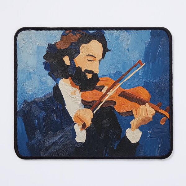Item preview, Niccolo Paganini | Post-impressionist painting style designed and sold by ComicsFactory.