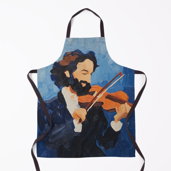 Item preview, Niccolo Paganini | Post-impressionist painting style designed and sold by ComicsFactory.