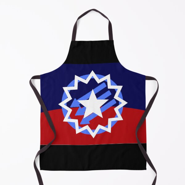 Item preview, Juneteenth Iron Front Flag designed and sold by IFNC.
