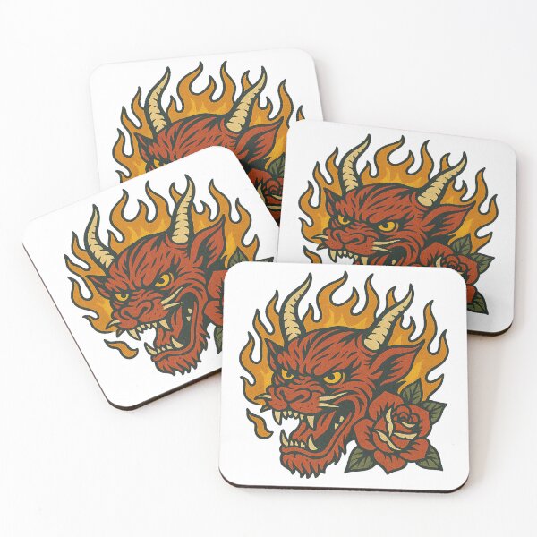 Item preview, Dragon Rose Blaze designed and sold by IllustrifyArts.