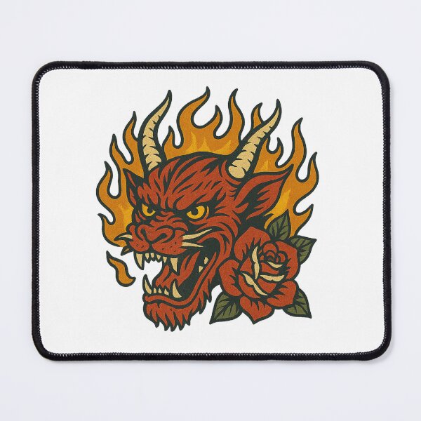Item preview, Dragon Rose Blaze designed and sold by IllustrifyArts.