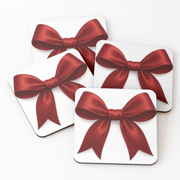 Item preview, Elegant Red Ribbon Bow designed and sold by cottoncode.
