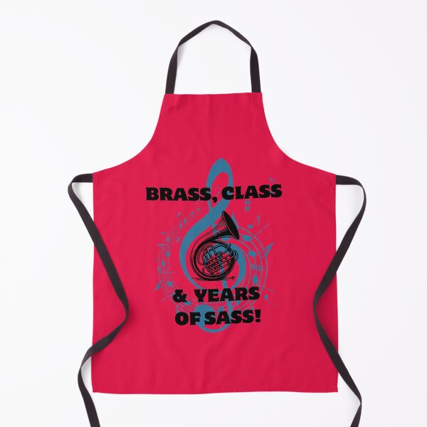Item preview, BRASS, CLASS & YEARS OF SASS - FRENCH HORN PLAYER - MEN AND WOMEN designed and sold by Pourtonanniv.