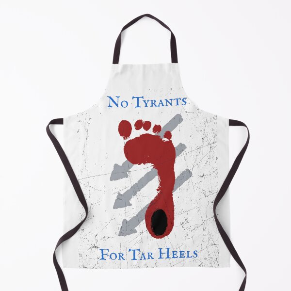 Item preview, No Tyrants for Tar Heels aged print designed and sold by IFNC.