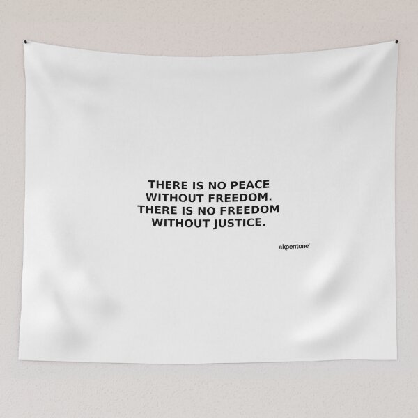 Item preview, akcentone - There Is No Peace Without Freedom. designed and sold by akcentone.