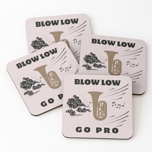 Item preview, BLOW LOW GO PRO - TUBA PLAYER designed and sold by Pourtonanniv.
