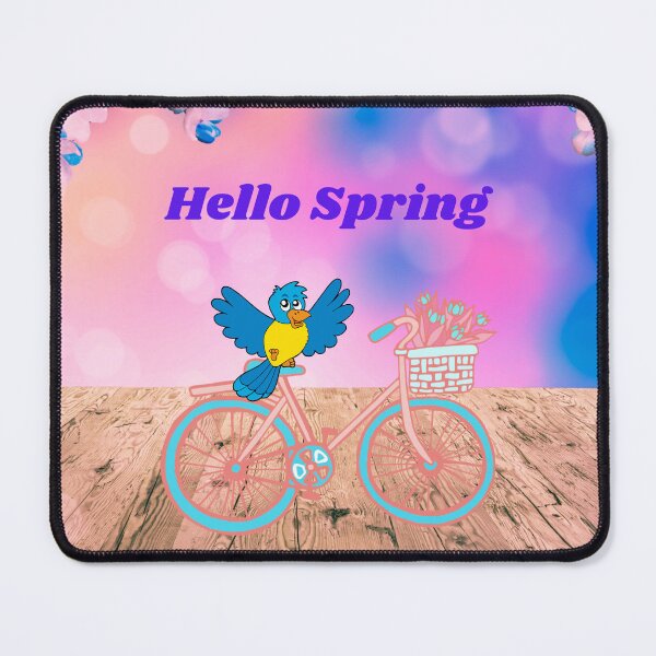 Item preview, Cherry Blossom Spring Illustration – Hello Spring Design designed and sold by Axi35.