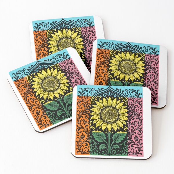 Artikelvorschau, Sonnenblumen ornamentales Design entworfen und verkauft von mAmatti.