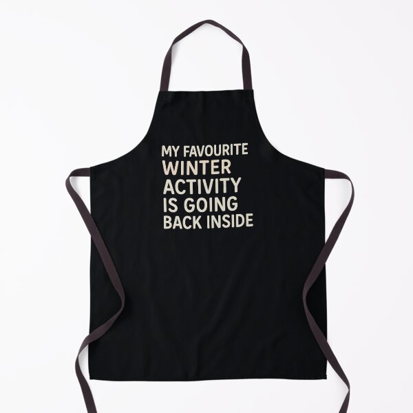Item preview, My Favorite Winter Activity Is Going back Inside designed and sold by HowToCanadian.