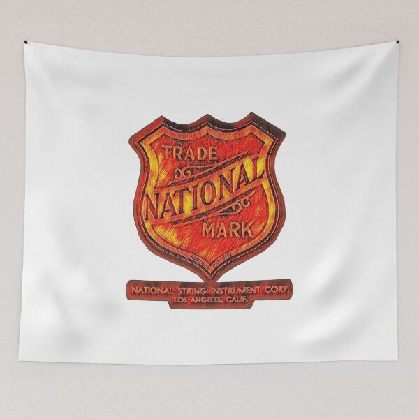 Item preview, Vintage 1928 National Guitar Shield designed and sold by QuayTradingCo.