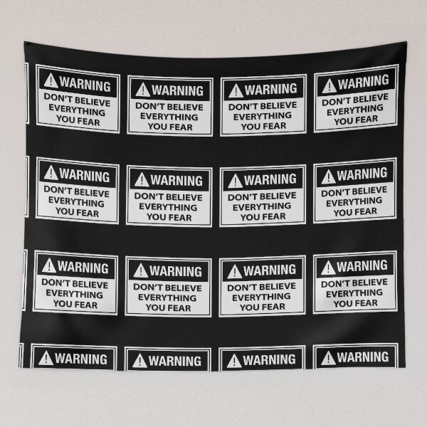 Item preview, Don't Believe Everything You Fear designed and sold by Shunned ExJw.