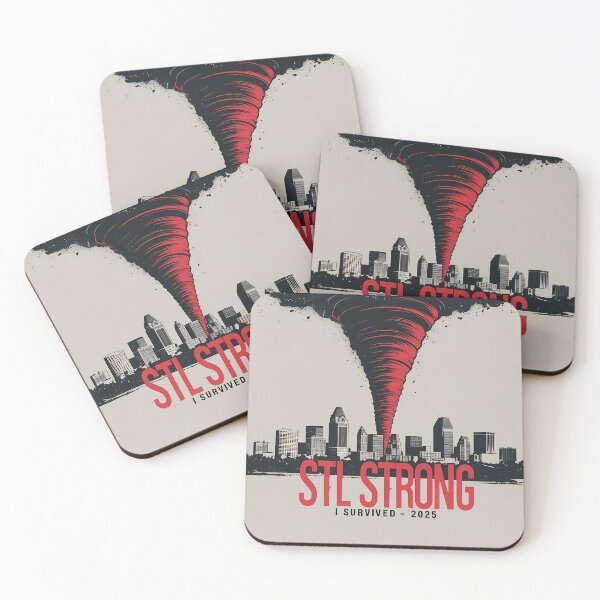 Item preview, STL STRONG Tornado Relief T-Shirt | St. Louis 2025 Inspirational Tee designed and sold by Jackypoo Design.