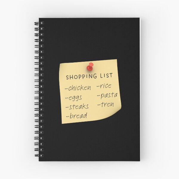 Item preview, Shopping List for the Gym designed and sold by SH3RL0CKK.