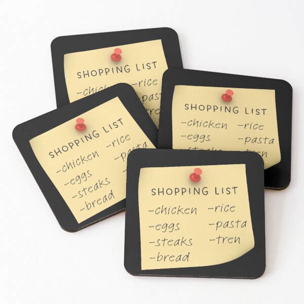 Item preview, Shopping List for the Gym designed and sold by SH3RL0CKK.