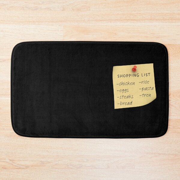 Item preview, Shopping List for the Gym designed and sold by SH3RL0CKK.