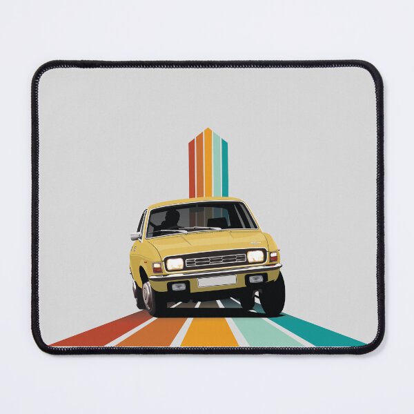 Item preview, Austin Allegro with retro stripes designed and sold by knappidesign.