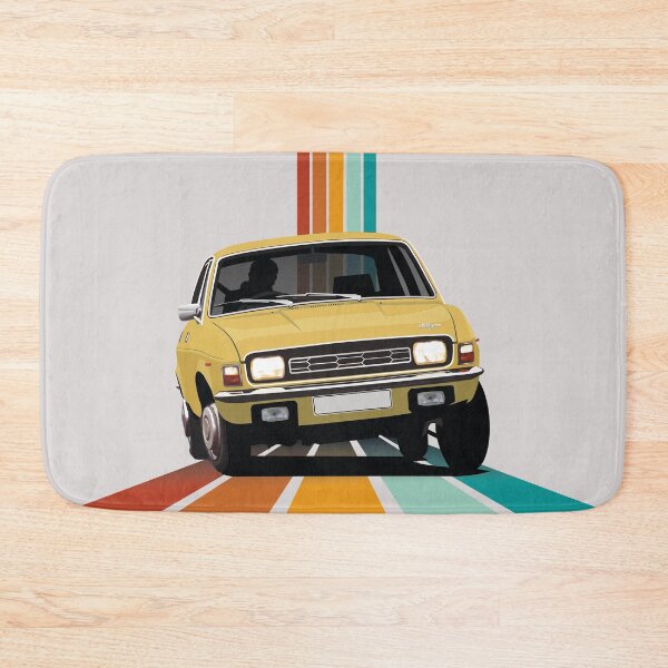Item preview, Austin Allegro with retro stripes designed and sold by knappidesign.