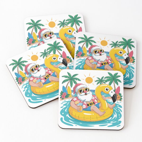 Item preview, Tropical Santa on Vacation designed and sold by jkrphoto.