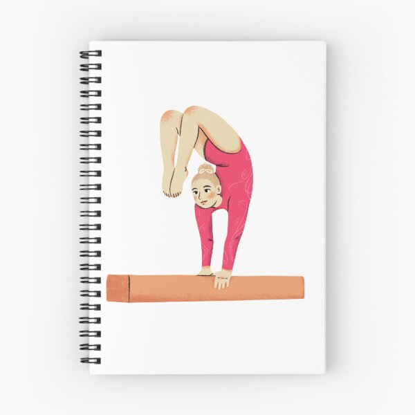 Item preview, Woman Gymnast on Balance Beam designed and sold by Sunny Stickers & Stationery.