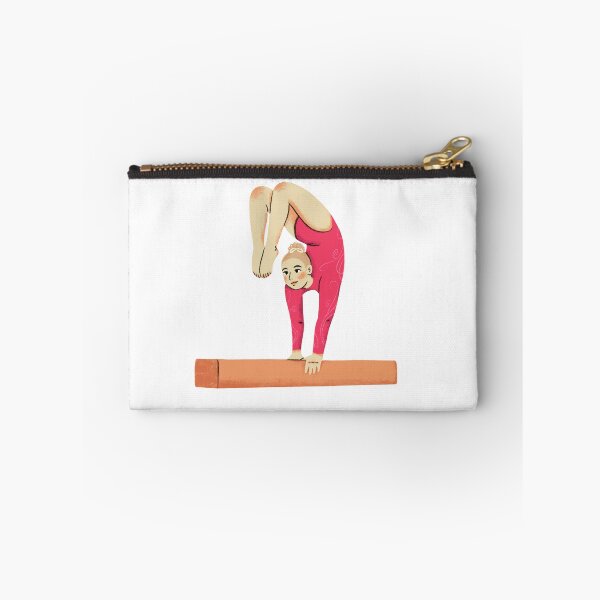 Item preview, Woman Gymnast on Balance Beam designed and sold by Sunny Stickers & Stationery.