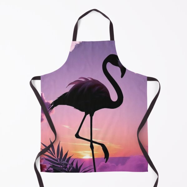 Item preview, Lilac Sunset with Flamingo designed and sold by milena-d98.