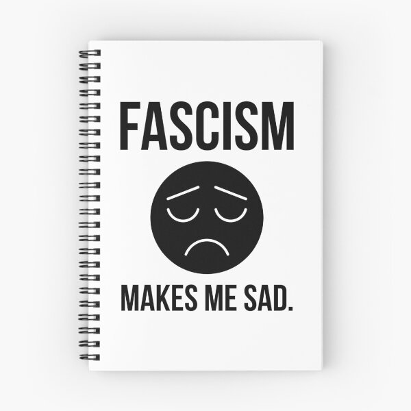 Item preview, Fascism makes me sad.  designed and sold by Rachel the Artist .
