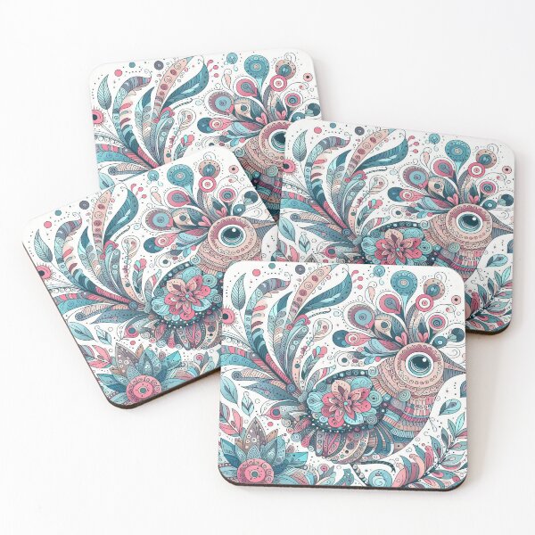 Item preview, Hand-Drawn Birds in Every Pattern designed and sold by Vanich-Panich.