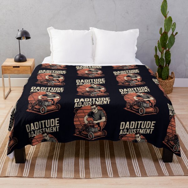 Item preview, Daditude Adjustment – Cool Lawn Mowing Dad Humor for Father’s Day designed and sold by Taans-Creation.