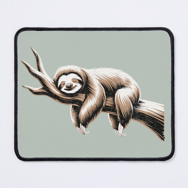Item preview, sloth designed and sold by VariousGoodies.