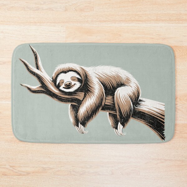 Item preview, sloth designed and sold by VariousGoodies.